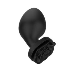 MyPlayToys Lot de 3 plugs bijou Silicone Rosa Noirs
